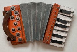 orange accordion